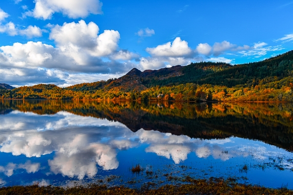 Loch Venachar, Autumn, Scotland Vacation Package