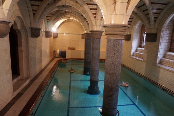 Worlds first heated indoor swimming pool, Isle of Bute, Scottish Tour Packages